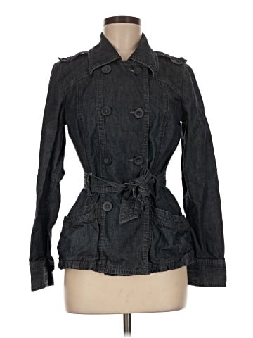 French Cuff Denim Jacket (view 1)