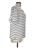 Ann Taylor LOFT 100% Polyester Ivory Short Sleeve Blouse Size M - photo 4