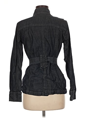 French Cuff Denim Jacket (view 2)