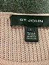 St. John Pink Wool Pullover Sweater Size S - photo 7