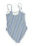 Old Navy Stripes Blue One Piece Swimsuit Size XS - photo 2