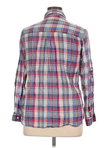 American Eagle Outfitters Long Sleeve Button-Down Shirt (view 2)