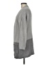 Thread & Supply 100% Recycled Polyester Gray Cardigan One size - photo 5