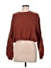 En Creme Brown Pullover Sweater Size M - photo 1