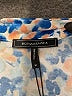 BCBGMAXAZRIA Print Blue Cocktail Dress Size M - photo 4