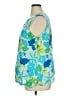 Talbots 100% Linen Blue Sleeveless Blouse Size XL - photo 5