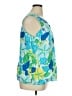 Talbots 100% Linen Blue Sleeveless Blouse Size XL - photo 4