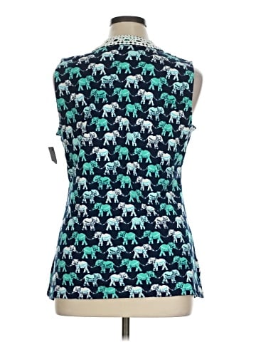Crown & Ivy Sleeveless Blouse (view 2)