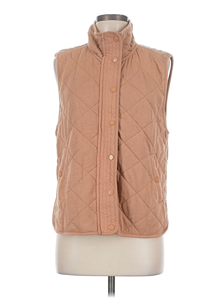 Pre-owned Z Supply Vest In Tan