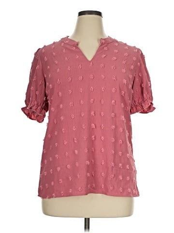Blooming Jelly Short Sleeve Blouse (view 1)