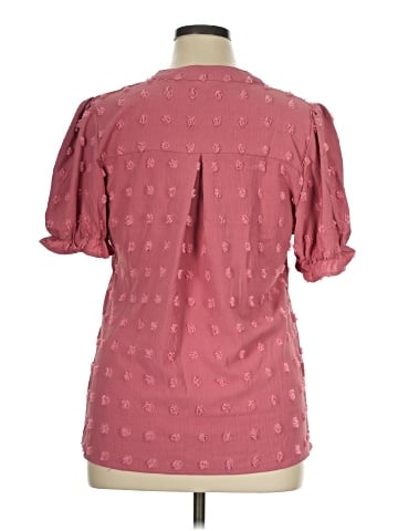 Blooming Jelly Short Sleeve Blouse (view 2)
