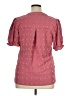 Blooming Jelly Pink Short Sleeve Blouse Size XL - photo 2