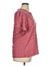 Blooming Jelly Pink Short Sleeve Blouse Size XL - photo 4