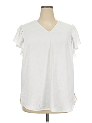 Adrianna Papell Short Sleeve Top (view 1)