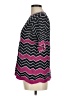 M Missoni Chevron-herringbone Pink Short Sleeve Blouse Size M - photo 5