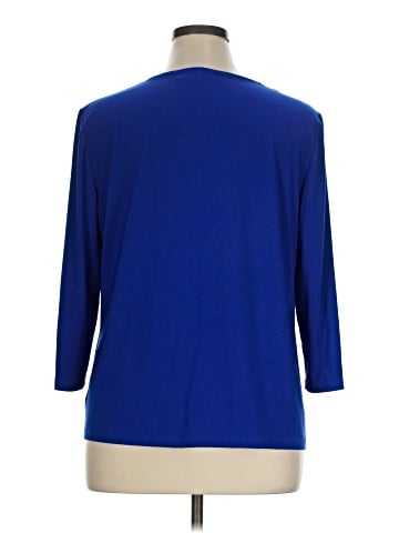 Kasper 3/4 Sleeve Blouse (view 2)