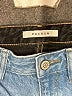 PacSun 100% Cotton Color Block Black Blue Jeans Size 25 waist - photo 4