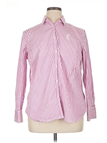 Lauren by Ralph Lauren Long Sleeve Button-Down Shirt (view 1)