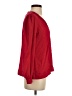 Daisy Fuentes Red Long Sleeve Blouse Size M - photo 4