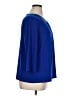 Kasper Blue 3/4 Sleeve Blouse Size XL - photo 4
