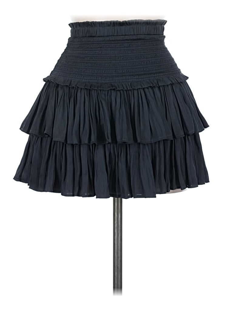 Pre-owned Reset Casual Skirt In Blue