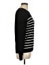 Theory Stripes Black Pullover Sweater Size L - photo 4