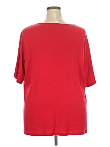 Quacker Factory Short Sleeve Top (view 2)