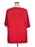 Quacker Factory Red Short Sleeve Top Size 2X - photo 2