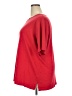 Quacker Factory Red Short Sleeve Top Size 2X - photo 5
