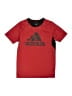 Adidas 100% Polyester Red Active T-Shirt Size 10 - 12 - photo 1