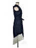 Summersalt 100% Recycled Polyester Polka Dots Blue Casual Dress Size M - photo 4