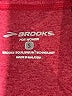Brooks 100% Polyester Burgundy Active Tank Size S - photo 7