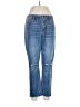 CAbi Hearts Blue Jeans Size 8 - photo 1