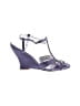 Michaelangelo Purple Wedges Size 7 - photo 1