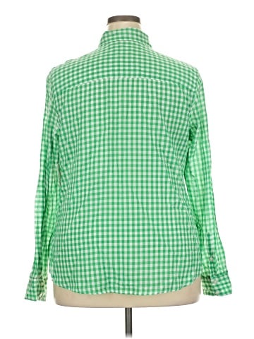 Crown & Ivy Long Sleeve Button-Down Shirt (view 2)