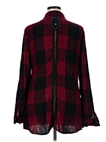 Harley Davidson Long Sleeve Button-Down Shirt (view 2)