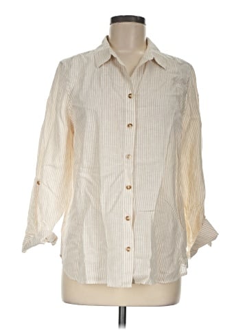 Chico's Long Sleeve Button-Down Shirt (view 1)