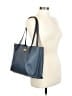 Coach 100% Leather Gray Blue Leather Tote One size - photo 2