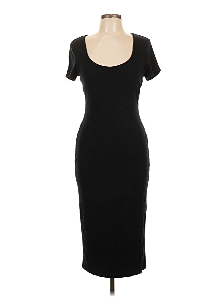 Pre-owned Marine Layer Casual Dress In Black
