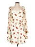 WeWoreWhat 100% Polyester Floral Ivory Cocktail Dress Size 10 - photo 1