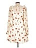 WeWoreWhat 100% Polyester Floral Ivory Cocktail Dress Size 10 - photo 2