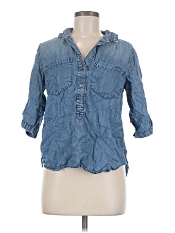 Cloth & Stone 3/4 Sleeve Button-Down Shirt (view 1)