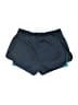Layer 8 100% Polyester Color Block Teal Athletic Shorts Size S - photo 2