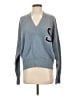Sandro 100% Polyester Blue Pullover Sweater Size 26Estimated - photo 1