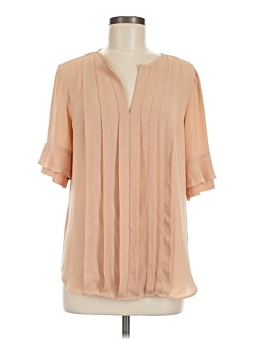 Ann Taylor Short Sleeve Blouse (view 1)