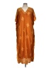 Unbranded 100% Viscose Orange Brown Swimsuit Cover Up One size - photo 1