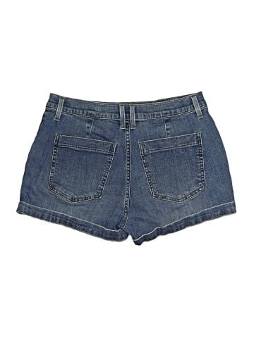 Cosmic Blue Love Denim Shorts (view 2)
