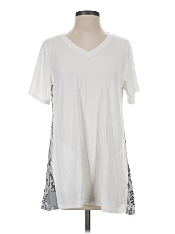 LOGO by Lori Goldstein Short Sleeve T-Shirt (view 1)