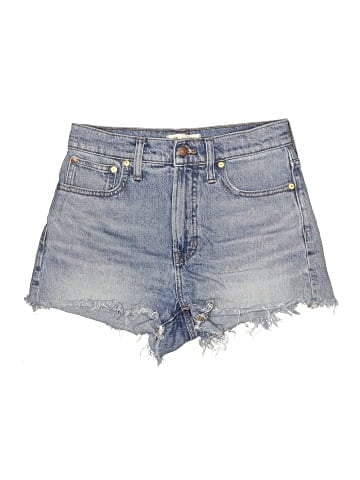Madewell The Perfect Jean Short in Balsam Wash: TENCEL&trade; Denim Edition (view 1)