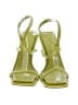 Hanifa 100% Leather Green Yellow Sandals Size EU 40 - photo 2